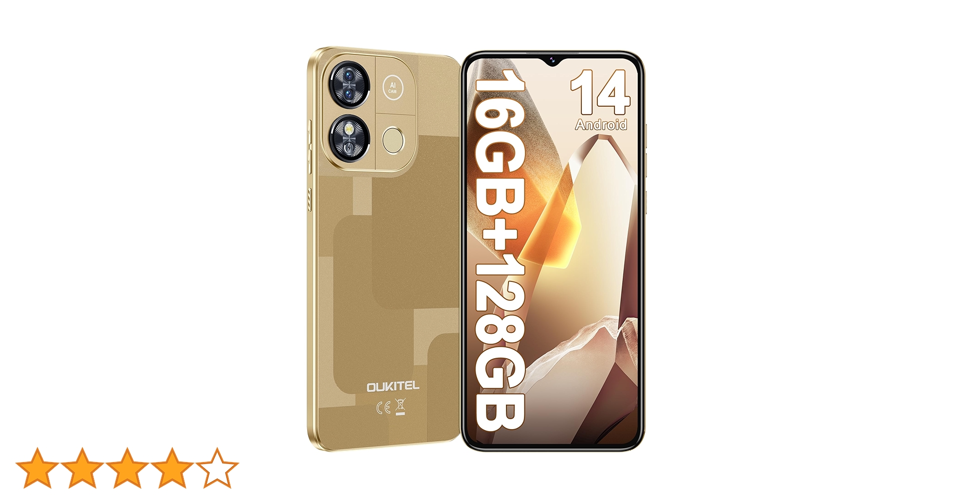 OUKITEL C57 Pro Smartphone No Contract 16GB + 128GB/1TB No
